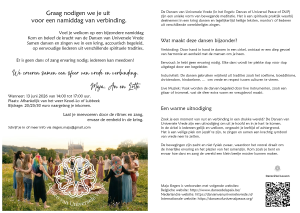 uitnodiging voor 13 juni 2026